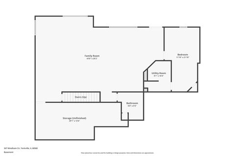 Tiny photo for 347 Windham Circle, Yorkville, IL 60560 (MLS # 12609647)