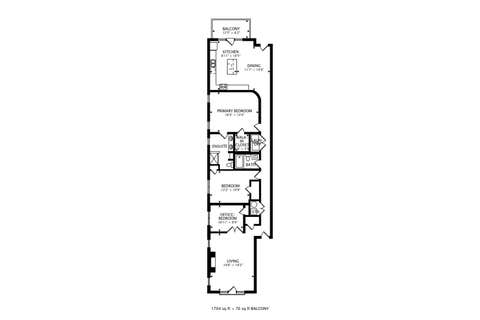 Tiny photo for 608 Hinman Avenue #2S, Evanston, IL 60202 (MLS # 12725997)