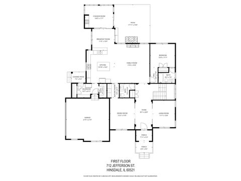 Tiny photo for 712 JEFFERSON Street, Hinsdale, IL 60521 (MLS # 12767807)