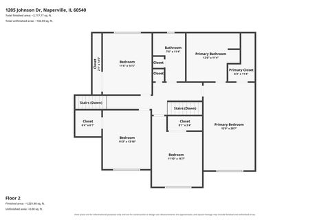 Tiny photo for 1205 Johnson Drive, Naperville, IL 60540 (MLS # 12716741)