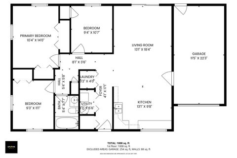 Tiny photo for 1801 215th Place, Sauk Village, IL 60411 (MLS # 12610372)
