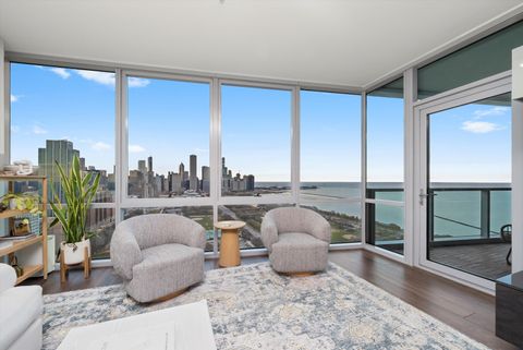 Tiny photo for 1201 S Prairie Avenue #3602, Chicago, IL 60605 (MLS # 12520452)