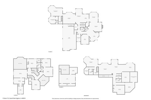 Tiny photo for 1 Pacer Trail, South Barrington, IL 60010 (MLS # 12440227)