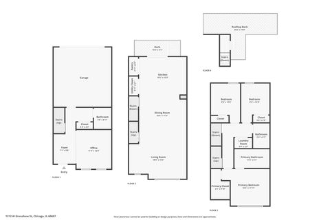 Tiny photo for 1212 W Grenshaw Street, Chicago, IL 60607 (MLS # 12578946)