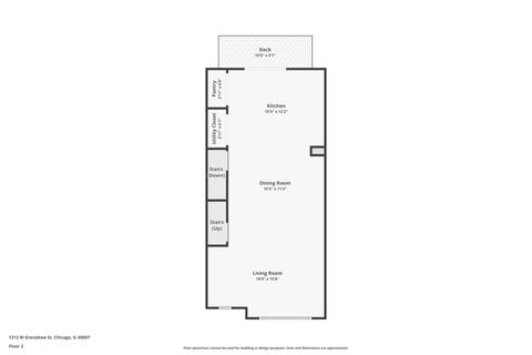 Tiny photo for 1212 W Grenshaw Street, Chicago, IL 60607 (MLS # 12578946)