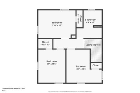Tiny photo for 1020 Woodlawn Avenue, Waukegan, IL 60085 (MLS # 12564255)