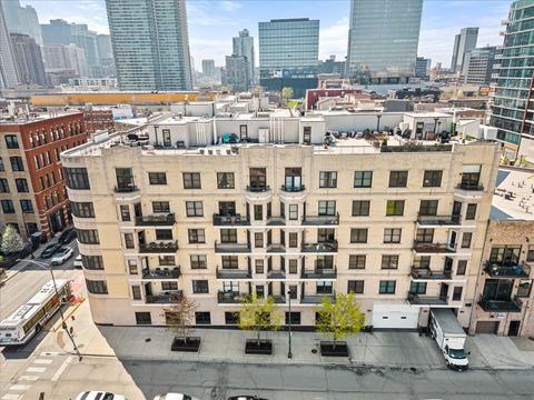 Tiny photo for 520 N Halsted Street #310, Chicago, IL 60642 (MLS # 12334040)