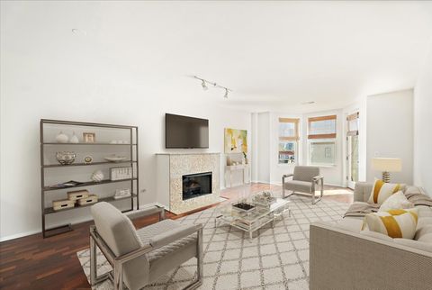 Tiny photo for 520 N Halsted Street #310, Chicago, IL 60642 (MLS # 12334040)