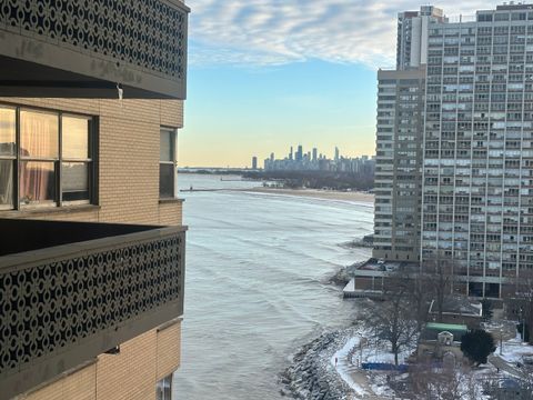 Tiny photo for 6301 N Sheridan Road #14-O, Chicago, IL 60660 (MLS # 12620360)