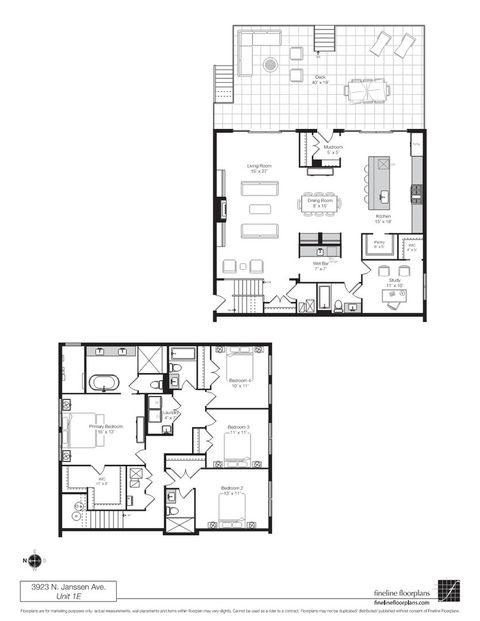 Tiny photo for 3923 N Janssen Avenue #1E, Chicago, IL 60613 (MLS # 12619971)