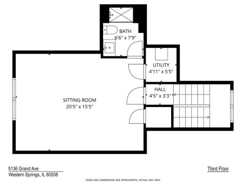 Tiny photo for 5136 GRAND Avenue, Western Springs, IL 60558 (MLS # 12550857)