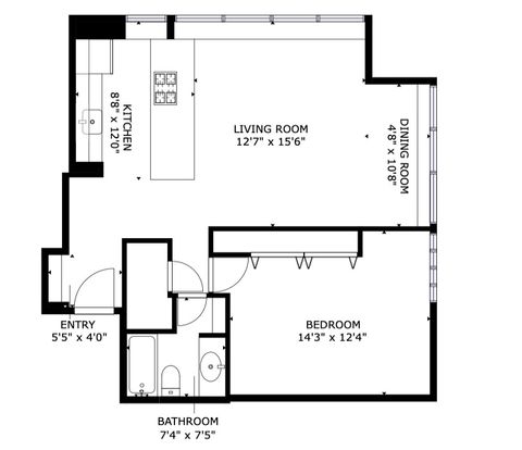 Tiny photo for 70 W Burton Place #2905F, Chicago, IL 60610 (MLS # 12560114)