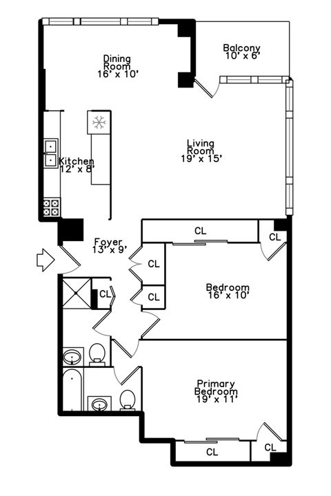 Tiny photo for 6157 N Sheridan Road #24G, Chicago, IL 60660 (MLS # 12623008)