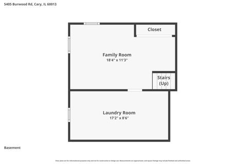 Tiny photo for 5405 Burwood Road, Oakwood Hills, IL 60013 (MLS # 12630045)