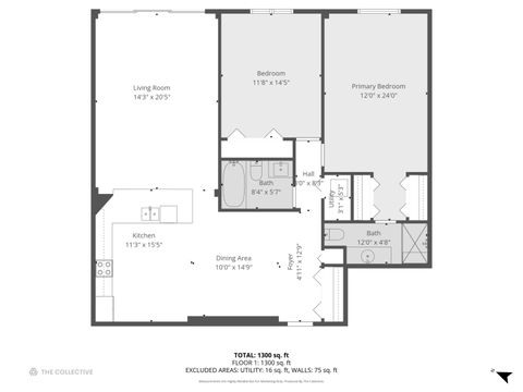 Tiny photo for 441 N Park Boulevard #2J, Glen Ellyn, IL 60137 (MLS # 12503405)