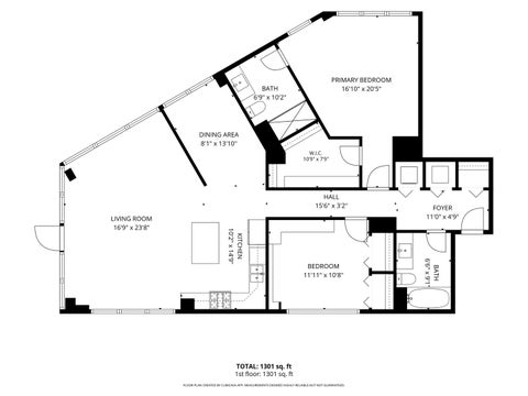 Tiny photo for 845 N Kingsbury Street #208, Chicago, IL 60610 (MLS # 12707447)