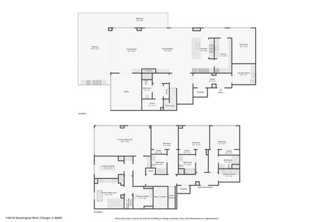 Tiny photo for 1109 W WASHINGTON Boulevard #8A, Chicago, IL 60607 (MLS # 12519158)