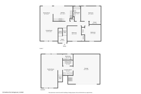 Tiny photo for 316 Bedford Road, Bolingbrook, IL 60440 (MLS # 12427642)