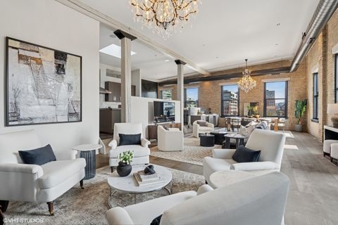 Tiny photo for 401 N Aberdeen Street #4S, Chicago, IL 60642 (MLS # 12550970)