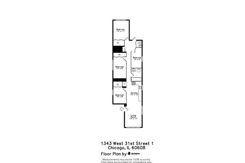 Tiny photo for 1343 W 31st Street #1, Chicago, IL 60608 (MLS # 12749715)