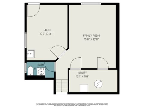 Tiny photo for 13947 S Saginaw Avenue, Burnham, IL 60633 (MLS # 12420580)