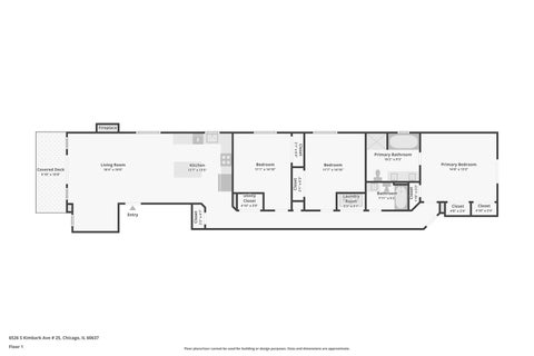 Tiny photo for 6526 S Kimbark Avenue #2S, Chicago, IL 60637 (MLS # 12754115)