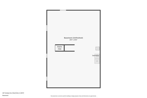 Tiny photo for 367 Catalpa Avenue, Wood Dale, IL 60191 (MLS # 12462196)