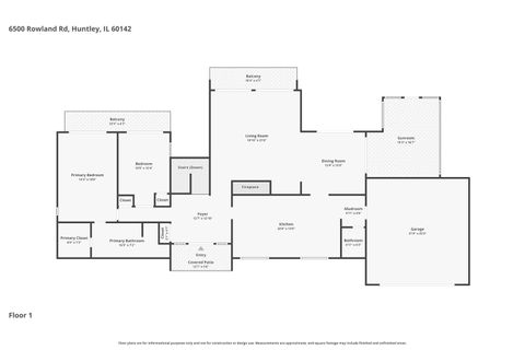 Tiny photo for 6500 Rowland Road, Huntley, IL 60142 (MLS # 12622227)