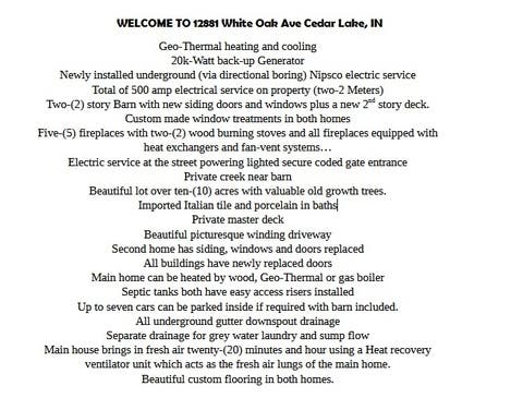 Tiny photo for 12881 White Oak Avenue, Cedar Lake, IN 46303 (MLS # 12677078)
