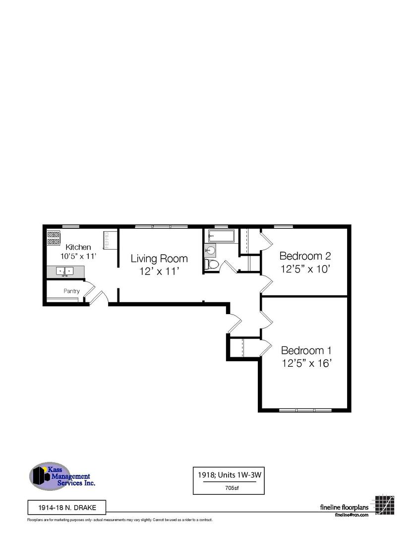 1918 N Drake Avenue 3W