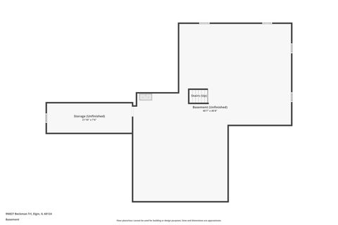 Tiny photo for 9N827 Beckman Trail, Elgin, IL 60124 (MLS # 12589240)