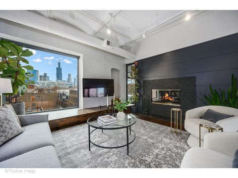 Tiny photo for 1161 W MADISON Street #4S, Chicago, IL 60607 (MLS # 12573031)