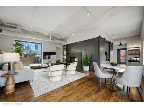 Tiny photo for 1161 W MADISON Street #4S, Chicago, IL 60607 (MLS # 12573031)