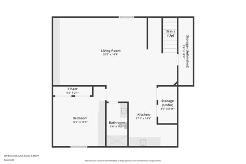 Tiny photo for 200 Sunset Court, Lake Zurich, IL 60047 (MLS # 12659784)