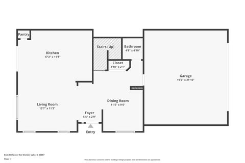 Tiny photo for 8426 Stillwater Road, Wonder Lake, IL 60097 (MLS # 12513462)