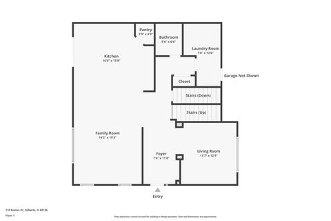 Tiny photo for 110 Easton Drive, Gilberts, IL 60136 (MLS # 12573067)