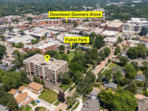 Tiny photo for 1110 Grove Street #4H, Downers Grove, IL 60515 (MLS # 12505321)