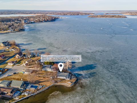 Tiny photo for 31 Lakeside Lane, Fox Lake, IL 60020 (MLS # 12581872)