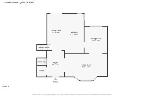 Tiny photo for 3211 Wild Oaks Court, Joliet, IL 60431 (MLS # 12622823)