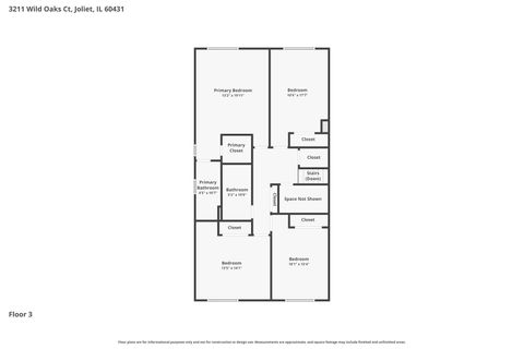 Tiny photo for 3211 Wild Oaks Court, Joliet, IL 60431 (MLS # 12622823)
