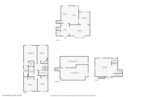 Tiny photo for 3211 Wild Oaks Court, Joliet, IL 60431 (MLS # 12622823)