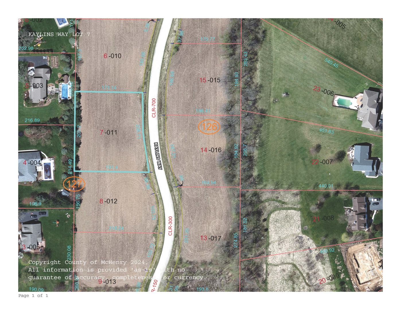 LOT 7 Kaylins Way