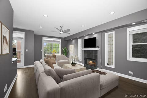 Tiny photo for 2840 N Damen Avenue #2, Chicago, IL 60618 (MLS # 12686739)