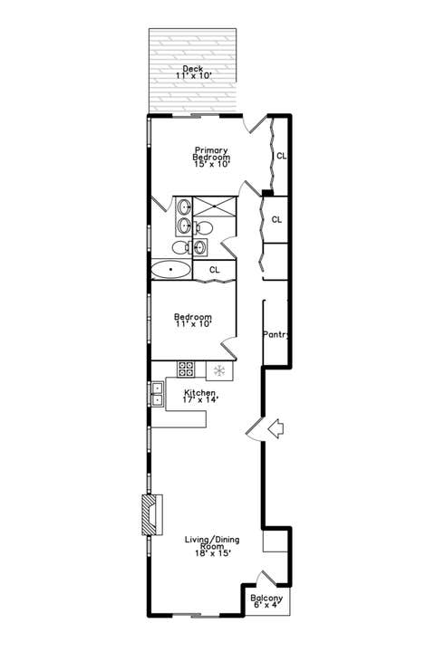 Tiny photo for 2840 N Damen Avenue #2, Chicago, IL 60618 (MLS # 12686739)