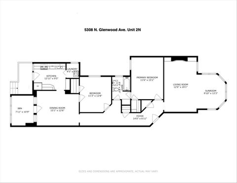 Tiny photo for 5308 N Glenwood Avenue #2B, Chicago, IL 60640 (MLS # 12581167)