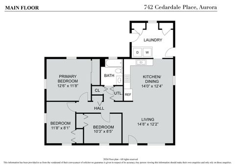 Tiny photo for 742 Cedardale Place, Aurora, IL 60506 (MLS # 12598574)