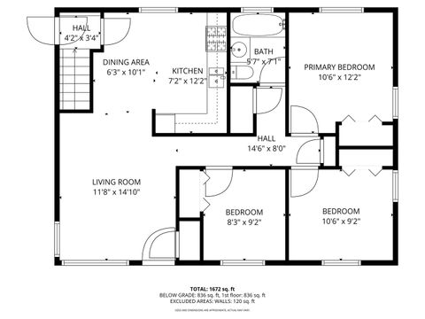 Tiny photo for 6971 Hanover Street, Hanover Park, IL 60133 (MLS # 12521606)