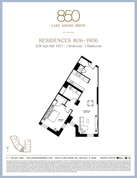 Tiny photo for 850 N Lake Shore Drive #1306, Chicago, IL 60611 (MLS # 12530406)