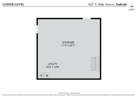 Tiny photo for 827 N 10th Street, DeKalb, IL 60115 (MLS # 12595883)