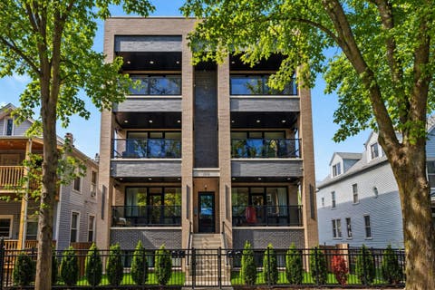 Photo of 2038 N Bingham Street #1E, Chicago, IL 60647 (MLS # 12631400)